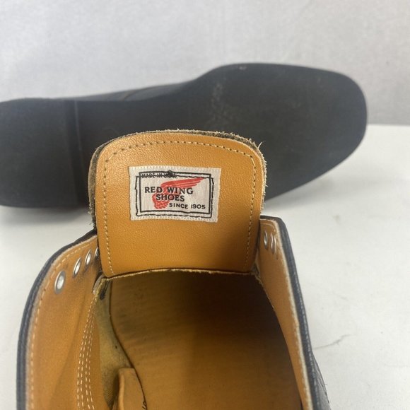 VTG Redwing Shoes 10246 USA Made 1950\'s Rockwell Postman Oxford 11.5 A Pebbled
